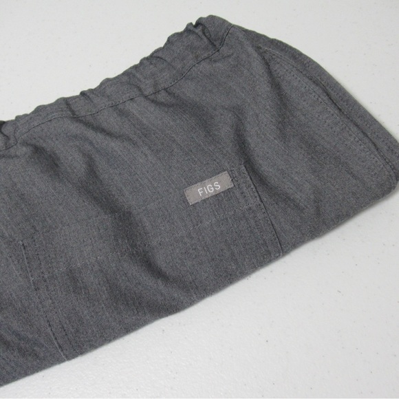 Figs Gray Scrub Pants Size XL Short - Picture 5 of 14
